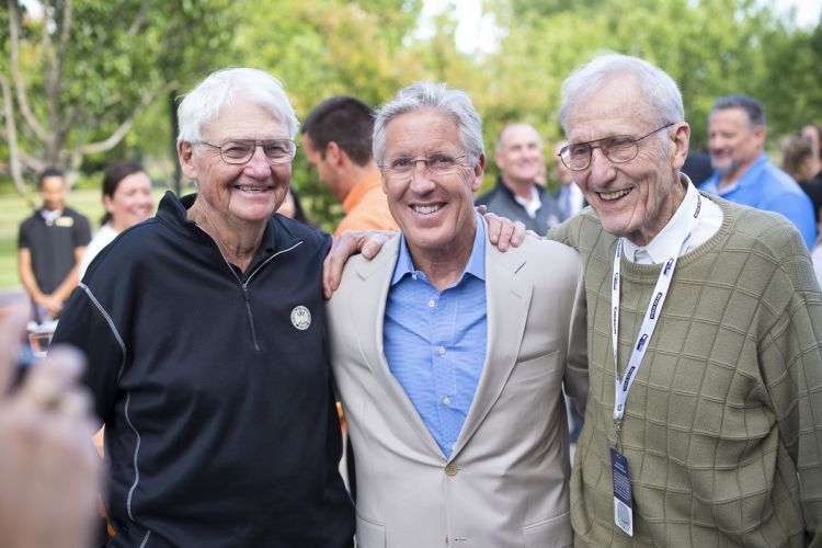 Pete Carroll and Larry Meredith