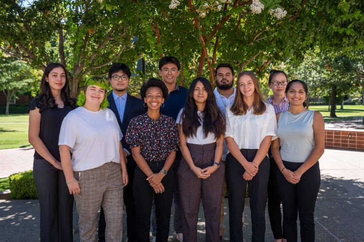 Eleven students took part in the summer undergraduate research program.