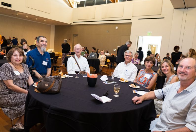 photo of attendees at the faculty retirement ceremony