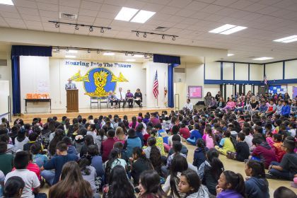 Children in audience