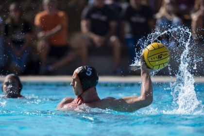 water polo action