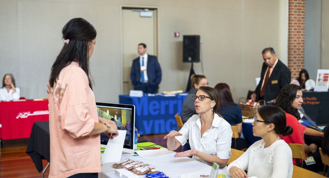 A career fair